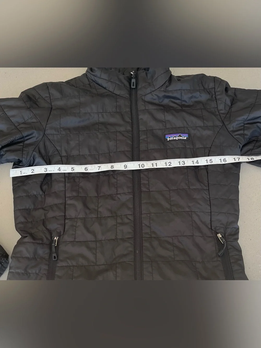 Patagonia Nano Puff Jacket Women’s XS Black Primaloft Insulated Full Zip